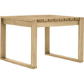 Carl Hansen - Bk16 Side Table, Outdoor, Untreated Teak - Small Table & Side Table Outdoor - Bodil Kjær - Wood