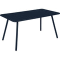 Thumbnail photo of Luxembourg Table 143 x 80 cm, Deep Blue - Outdoor Dining Table - Frédéric Sofia - Blue - Metal
