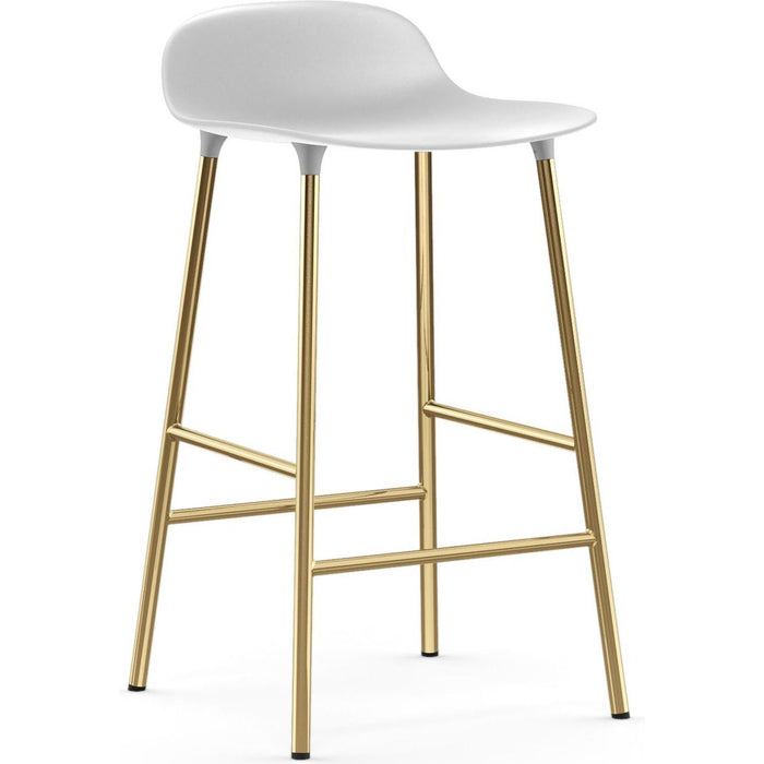 Photo of Form Bar Stool 65 Cm Brass