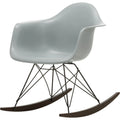 Eames Plastic Armchair Rar - 24 Light Grey - Basic Dark Base - Dark Maple - Matstolar - Charles & Ray Eames - Grå - Metall/trä/plast