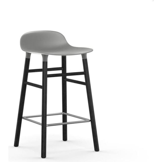 Photo of Form Bar Stool 65 Cm Black Oak