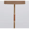 Thumbnail photo of Brass and Beechwood Floor Lamp