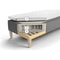 Thumbnail photo of Jensen Contract C2 Nordic Bed (Textile Grey)