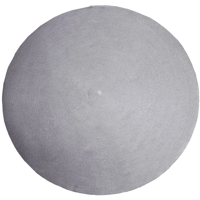 Photo of Circle Rug Round Light Grey