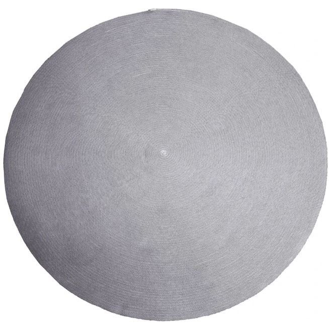 Photo of Circle Rug Round Light Grey