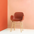 Thumbnail photo of Form Armchair Oak