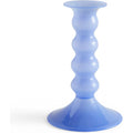 Thumbnail photo of Wavy Candle Holder Medium 14 Cm Jade Light Blue