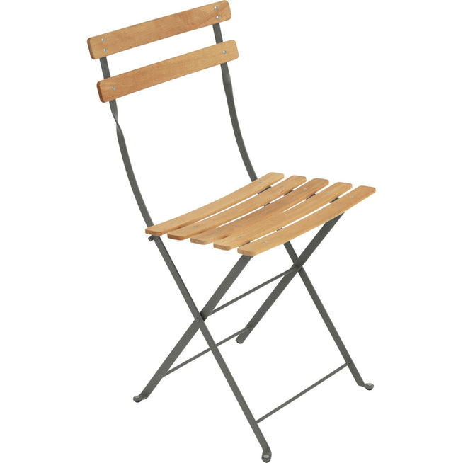 Photo of Bistro Natural Chair - Rosemary - Garden Chairs - Green - Metal/Wood