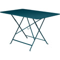 Thumbnail photo of Bistro Table 117 x 77 cm, Acapulco Blue - Outdoor dining table - Blue - Metal