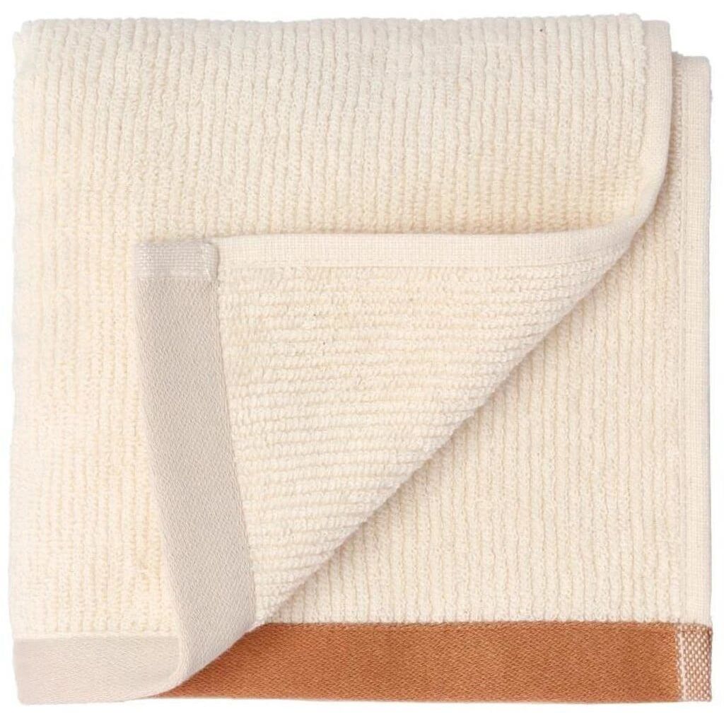 Contrast Hand Towel Toffee Brown