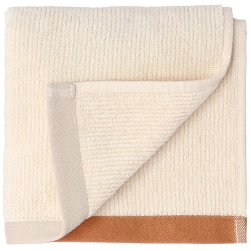 Photo of Contrast Hand Towel Toffee Brown