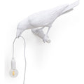 Thumbnail photo of Bird Lamp Looking Left White Outdoor
