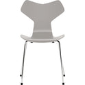 3130 Grand Prix Chair - Lacquered - Chromed Steel Base