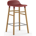 Form Bar Stool 65 Cm Oak