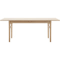 Thumbnail photo of Carl Hansen - Ch327, white oiled oak, length 190 cm - Dining table - Hans J. Wegner