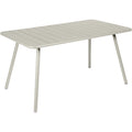 Thumbnail photo of Luxembourg Table 143x80 Cm Clay Grey A5 - Matbord Utomhus - Frédéric Sofia - Grön,grå - Metall