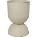 Thumbnail photo of Hourglass Pots - Urtepotte - Cashmere