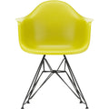 Eames Plastic Armchair Dar - 34 Mustard - Basic Dark Base - Matstolar - Charles & Ray Eames - Gul - Metall/plast