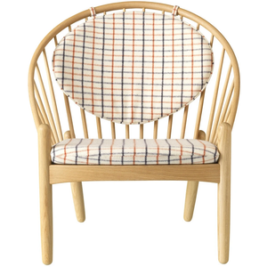 Photo of Poul M. Volther Armchair - J166 Jørna - Black/beige