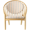 Poul M. Volther Armchair - J166 Jørna - Black/beige