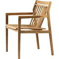 Thumbnail photo of M1 Sammen Garden Chair Sh: 46 cm - Solid teak/natural