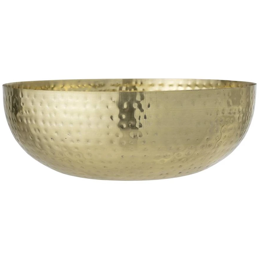 Gold aluminium bowl