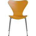Thumbnail photo of Sjuan 3107 Burnt Yellow Lacquered/chrome - Dining chairs - Arne Jacobsen - Yellow - Metal/wood