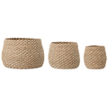 Thumbnail photo of Malli baskets - set of 3 pieces