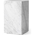 Plinth Tall White Marble - Småbord & Sidobord - Norm Architects - Vit - Sten
