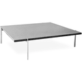 Thumbnail photo of Pk61, Granite - Coffee table - Poul Kjærholm - Grey - Metal/stone