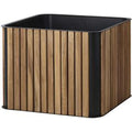 Thumbnail photo of Combine Plant Pot Teak, Lava Grey