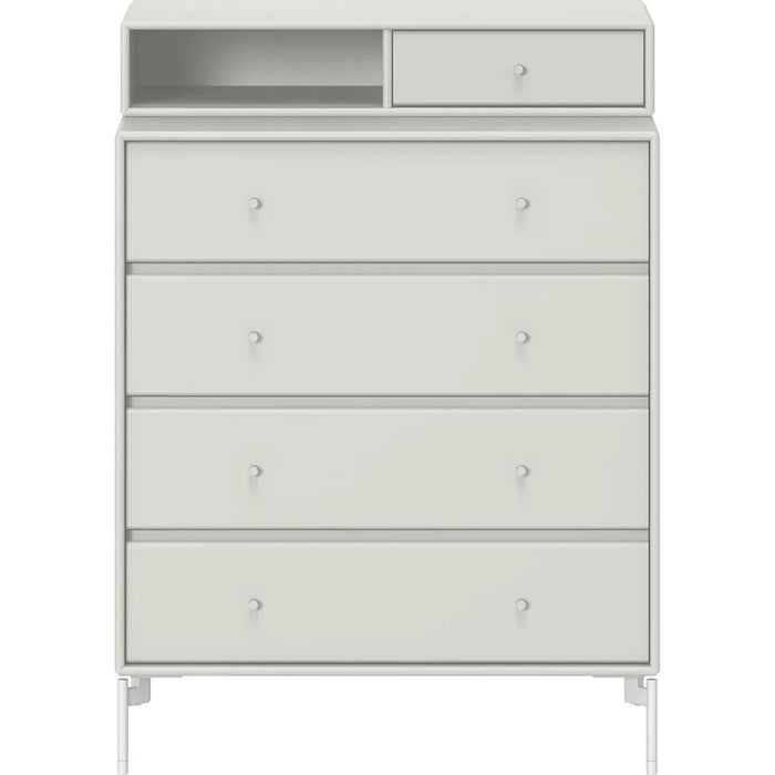 Photo of Keep Chest Of Drawers - Nordic / Snow Legs - Dressers - Grey - Wood
