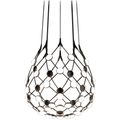 Thumbnail photo of Mesh D86 Ø55 cm - Chandeliers - Francisco Gomez Paz,Paolo Rizzatto - Black