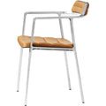 Thumbnail photo of Vipp451 Stol Pol. Aluminium-sand Leather