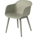 Thumbnail photo of Fiber Armchair Recycled, Wood Base
