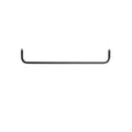 Thumbnail photo of String Bars for Metal Shelves 58, Black - Shelving - Nils Strinning - Black - Metal