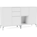 Thumbnail photo of Couple Sideboard - New White / Matt Chrome Legs - Sideboards - Peter J. Lassen - Vit - Mdf