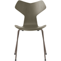 3130 Grand Prix Chair | Ash Veneer | Brown Bronze Base