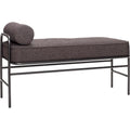 Thumbnail photo of Metal / Wood Sofa - Black Including Cushions
