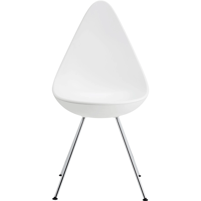 Photo of 3110 Droppen - White - Dining chairs - Arne Jacobsen - White - Metal/plastic