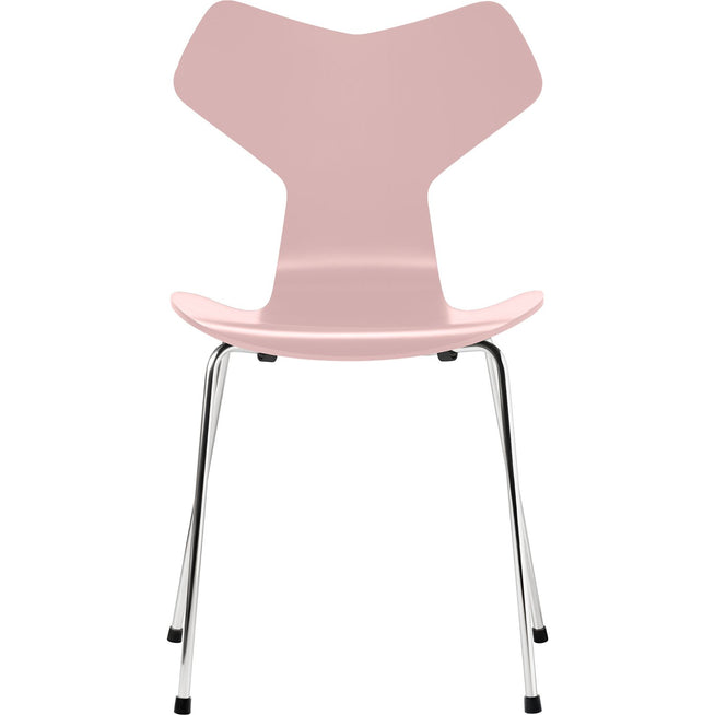 Photo of 3130 Grand Prix Chair | Lacquered | Chromed Steel Base