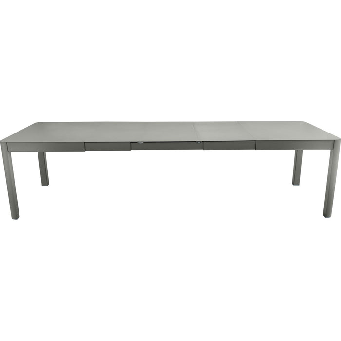 Photo of Ribambelle Table With 3 Extensions, Rosemary - Matbord Utomhus - Grön - Metall