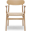 Ch26 dining chair - black - oak