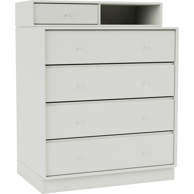 Photo of Keep Chest Of Drawers, Plinth H7 Cm - Nordic - Byråer - Peter J. Lassen - Grå - Trä