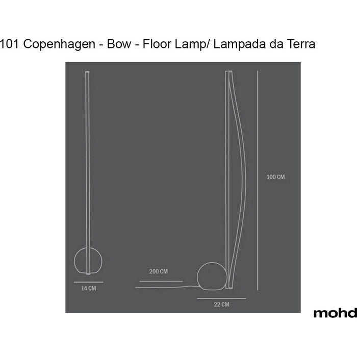 Photo of Bow Floor Lamp Bronze