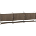 Thumbnail photo of String Wall Rack 75 x 30 cm, Brown, 2-pack - Shelving - Nils Strinning - Brown - Metal