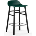 Form Bar Stool 65 Cm Black Oak