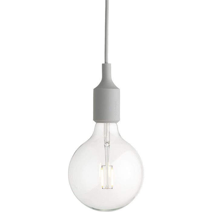 Photo of E27 Pendant Lamp, Light Grey - Pendellampor - Mattias Ståhlbom - Grå