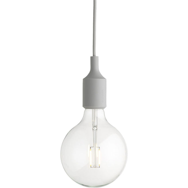 Photo of E27 Pendant Lamp, Light Grey - Pendellampor - Mattias Ståhlbom - Grå