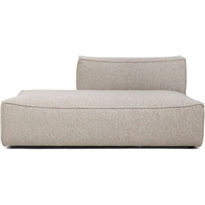 Photo of Catena Open End Left L300 Confetti Boucle 170x108 Cm - Light Grey